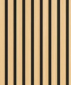 Walnut acoustic wall panel